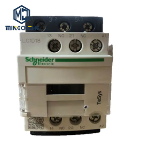 คอนแทคเตอร์ AC รุ่น LC1D18B7 LC1D18M7 LC1D18Q7 18A 3P สำหรับควบคุมมอเตอร์อุตสาหกรรมและระบบสวิตช์ไฟฟ้า พร้อมหน้าสัมผัสเสริม - Product Image 1