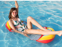 Joyee Hamac Gonflable Flottant, Chaise Longue de Piscine et Plage pour Adulte