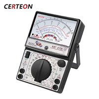 Multimètre Analogique MF47C Testeur Tension AC DC avec Protection Surcharge pour Usage Industriel