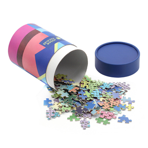Commercio all'ingrosso della fabbrica personalizzato personalizzato eco-friendly cartone di carta riciclata 100 <span class=keywords><strong>200</strong></span> 500 1000 2000 pezzi <span class=keywords><strong>puzzle</strong></span> per adulti - Product Image 2