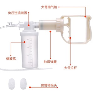 Dispositivo de succión manual Weiyang de 200 ml de gran capacidad con prevención de reflujo para ancianos y pacientes - Product Image 1