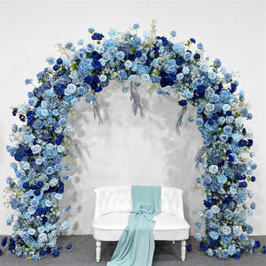 Arche de mariage romantique en forme de U carrée LANJO pour la photographie de réception d'accueil et fond de scène floral – Vente en gros DIY - Product Image 6
