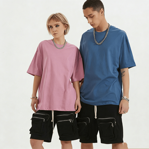 T-<span class=keywords><strong>shirt</strong></span> unisexe surdimensionné en gros, 190 g, logo personnalisé, coton lourd, maillot de <span class=keywords><strong>foot</strong></span> homme, fabrication de t-<span class=keywords><strong>shirt</strong></span> personnalisé - Product Image 1