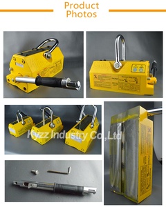 Precio al por mayor para el nuevo elevador magnético permanente de suspensión <span class=keywords><strong>Manual</strong></span> portátil 1T 2T 5t levanta la ventosa de la placa de acero - Product Image 5
