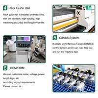 Router CNC de 9kw con Enfriamiento por Aire, 2000 mm X 4000 mm, Modelo 2040 con Mesa de Trabajo con Vacío para Cortar Madera Contrachapada, MDF y Madera