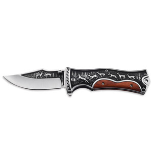 Coltello pieghevole colombiano ad alta durezza selezione rigorosa transfrontaliera per il campeggio tattico all'aperto con caratteristiche - Product Image 6