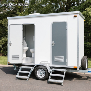 Baño Móvil de Lujo para Eventos al Aire Libre, Totalmente Equipado, Remolque con Inodoro de Lujo - Product Image 3