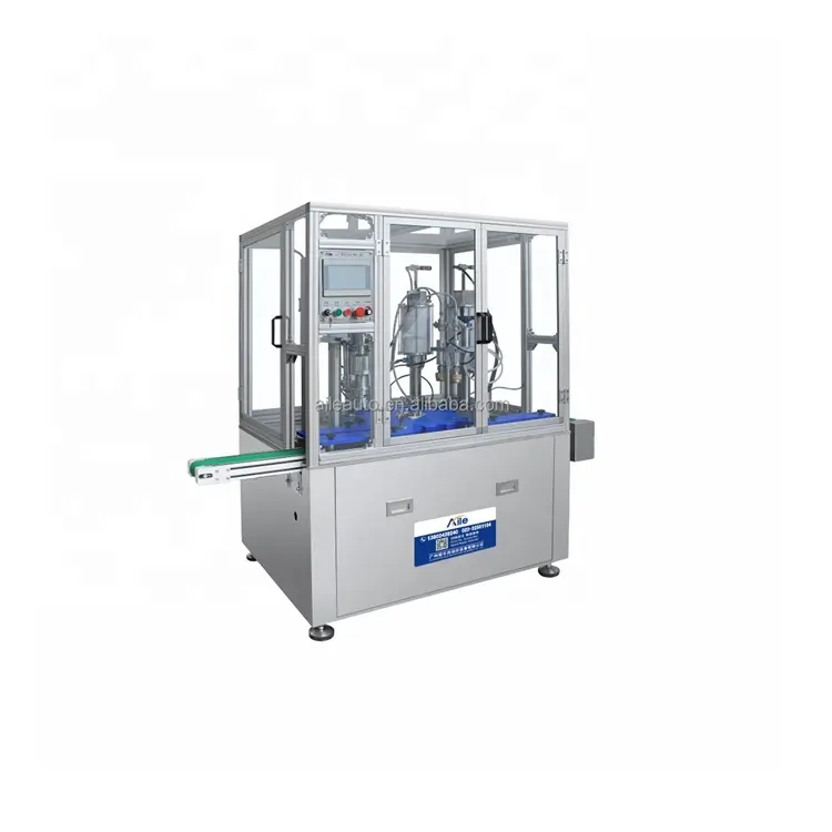 High quality 304 316 Stainless steel Manufacturer supply Automatic bov aerosol filling machine