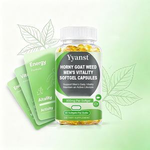 Capsules Molles de Soutien à la Vitalité Masculine – Extrait de Horny Goat Weed 800mg, 90 Gélules, Mélange Herbal pour Maintenir un Mode de Vie Actif (OEM) - Product Image 4