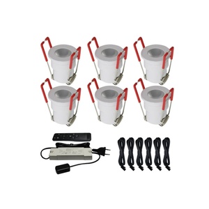 Mini foco empotrable de techo, muy vendido, <span class=keywords><strong>con</strong></span> <span class=keywords><strong>transformador</strong></span> de 12V CC para dormitorio, cocina, escalera y armario. - Product Image 1