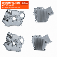 Boîtier de carter en aluminium moulé sur mesure 3KW, service OEM ODM, usine de fonderie en Chine, faible MOQ 100 pièces, conception de moule gratuite, échantillon