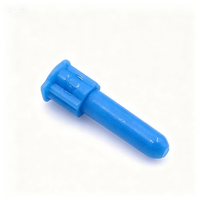 Bouchon aveugle TE 1-1452424-2 PA66 bleu -40~125 ℃   Connecteurs MCON 1.2 CB, connecteurs de cavité pour faisceaux de câbles d'alimentation automobile