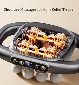 Pistolet de massage corporel sans fil professionnel personnalisé à 16 têtes, à haute fréquence, pour fascia, équipement de vibration musculaire OEM ODM - Product Image 3