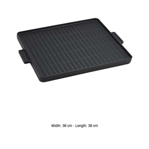 Plancha de hierro fundido esmaltado 38 × 38 cm Ilsa Grill Pan - Product Image 3