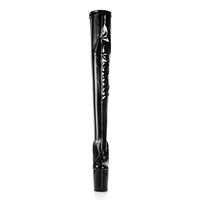 Botas de Pole Dance Inspiradas en el Estilo Romano, Tacón Alto de 20 CM, Plataforma Alta hasta el Muslo, Caña Recta, Cierre Interior con Cremallera, para Eventos