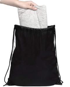 Bolsa Deportiva Impermeable Personalizada de Poliéster con Cordón, para Gimnasio, Baloncesto, con Logotipo, Resistente, para Viajes, Almacenamiento de Accesorios para Exteriores, Mochila para Libros - Product Image 4