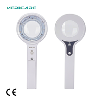 Lampe de Woods portable, analyseur de peau UV, loupe vétérinaire, inspection des couches pigmentaires bactériennes et fongiques, clinique dermatologique