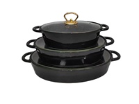 Casserole ronde de luxe en céramique pour buffet, chauffe-plats, pot à soupe – Offre Spéciale