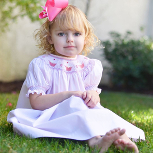 Wholesale Girls' <strong>Dresses</strong> 2021 Summer Baby Girls Machine Smocking Embroidery <strong>Kids</strong> <strong>Dresses</strong> for Toddler Girls Clothing - Product Image 1