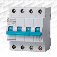 SHIHLIN-disyuntor miniatura serie BHA, disyuntor Din Rail tipo 4.5kA/6kA/10kA