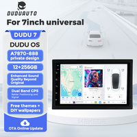 DUDUAUTO DUDU7 A7870 Reproductor Multimedia Inalámbrico para Auto con Carplay, Radio Inteligente para Auto, Unidad Principal con GPS y Navegación Universal
