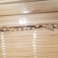 Offre Spéciale pas cher prix paulownia triangle lattes de bois en bois