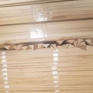 Offre Spéciale pas cher <span class=keywords><strong>prix</strong></span> <span class=keywords><strong>paulownia</strong></span> triangle lattes de bois en bois - Product Image 3