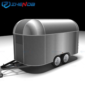 Street Food Truck Mobile Kitchen <b>Trailer</b> Fast Food Cart Food Vehicle - Product Image 4