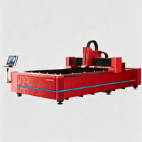 Máquina de Corte de Chapa Metálica CNC de 6000W con Fibra Óptica, Plataforma Abierta Individual, CypcutAI, 3 Ejes, Refrigeración por Agua, de Alta Gama