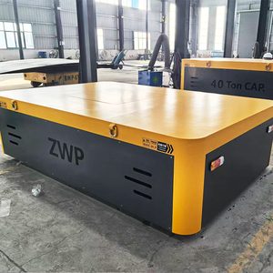 Carrello di Trasferimento Elettrico per Carichi Pesanti con Rotaia in Acciaio e Controllo AGV - Product Image 5