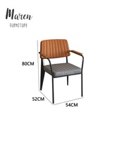 Ensemble de mobilier de restaurant avec banquettes, pieds en bois de haute qualité et sièges en cuir pour la restauration en plein air, les hôtels et les parcs