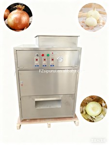 Công Nghiệp Đầy Đủ Tự Động Hành Tây Máy Lột Vỏ Hành Tây Máy Hành Tây Peeler Bàn Chải Loại - Product Image 6