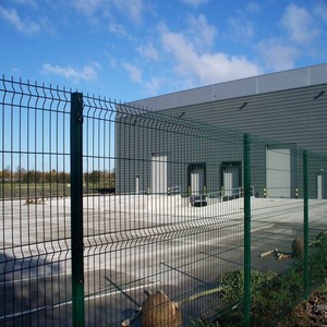 clôture décorative de <span class=keywords><strong>grillage</strong></span> de fer soudé vert barbelé galvanisé - Product Image 6
