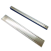 Barre d'espacement en aluminium 14.5A, bande isolante en aluminium pour double vitrage, soudure haute fréquence, barre d'espacement insonorisante en aluminium