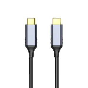 Câble USB C 40Gbps câble USB C pour téléphone macbook 20V/5A 4K Transmission USB4 240W/100W type-c vers type-c câbles de données