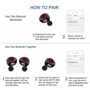 Produit électronique le plus vendu Y50 TWS 2.4G Audifonos <span class=keywords><strong>Bluetooth</strong></span> Gaming In-ea Headset avec micro pour appels mains libres BT Airbuds sans fil - Product Image 5