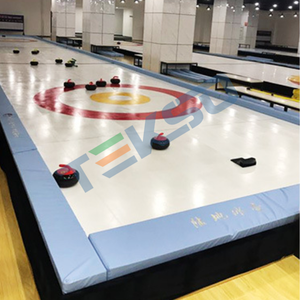 Facile à installer et à enlever UHMWPE lame patinage coupe pure hockey patinoire synthétique pour club ou école - Product Image 4
