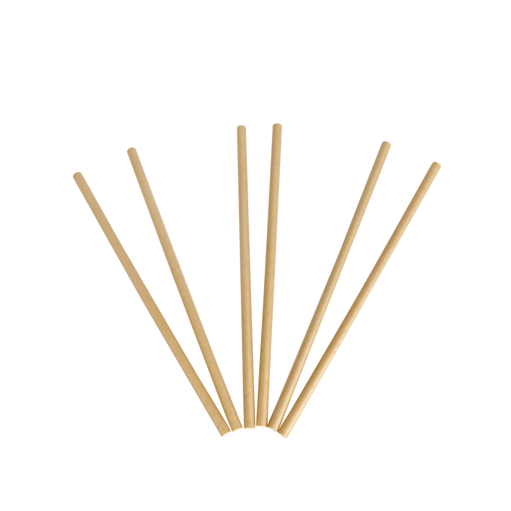 Food Grade Natural Color Drinking Paper Straw for Coffee Paper Cup
