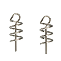Ressorts de centrage en fil d'acier inoxydable sur mesure pour appâts en plastique souple, produits de formage de fil