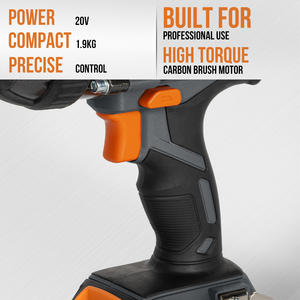 Clé à chocs sans fil KSEIBI de haute qualité KDS 20V-400 pour serrage <span class=keywords><strong>ou</strong></span> démontage de boulons, vis et fixations, tournevis électrique - Product Image 4