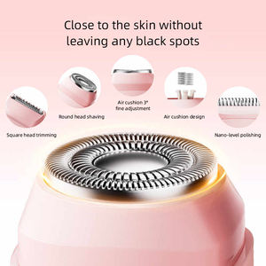 Étanche IPX6 Double Tête <span class=keywords><strong>Rasoir</strong></span> Électrique Rasoirs pour Dames Indolore Pubic Hair & Bikini Tondeuse Laser Type Ménage Outil - Product Image 6