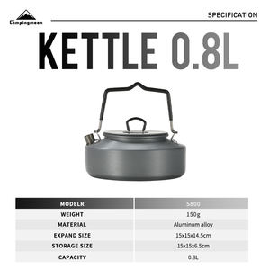 Campingmoon kit <span class=keywords><strong>de</strong></span> cuisine <span class=keywords><strong>de</strong></span> camping <span class=keywords><strong>l</strong></span>éger <span class=keywords><strong>bouteille</strong></span> d'eau <span class=keywords><strong>pour</strong></span> alpiniste bouilloire à thé bouilloire <span class=keywords><strong>de</strong></span> camping - Product Image 3