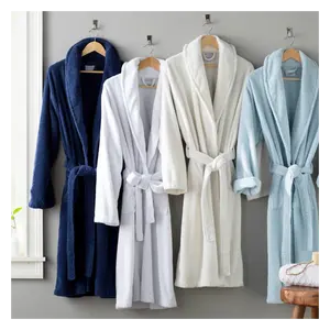 Beyaz banyo halat bayanlar banyo halat sabahlık bornoz beyaz otel kadın % pijama pamuk uzun Terry elbiseler