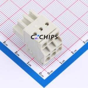 721-2103/026-000 Plug-in Terminal Block Connector ( Pitch: 5mm )( Color: Gray )( Total PIN Count: 12P )( Number of Rows: 2 ) - Product Image 1