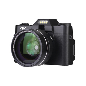 Fotocamera digitale 4K fotocamera WIFI 48MP HD digitale supporto Camcorder esterno 52mm obiettivo grandangolare 3.0 pollici 180 grado Flip Screen - Product Image 1