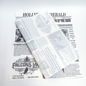 SP998 Carta da Imballaggio Alimentare Antigrasso per Deli/Contenitori, Stile Novità, per Burger e Sandwich - Offerta Speciale - Product Image 6