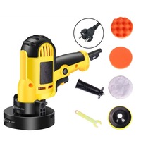 Kit de polisseuse de voiture 700W avec poignée détachable ponceuse de polissage électrique à main pour polisseuse tampon de voiture