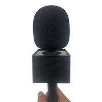 Support de microphone cravate sans fil, support de microphone portable pour karaoké en direct, studio, interview, enregistrement extérieur, support de microphone