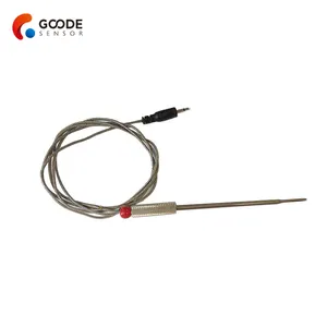 NTC Thermistor Probe Temperature Sensor For BBQ SS304 Housing 100K 3950 Temperature Mesaurement Sensor