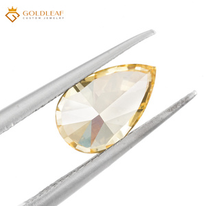 เพชรเหลืองทรงลูกแพร์เพาะเลี้ยงในห้องปฏิบัติการ Goldleaf IGI Certified ขนาด 1-3 กะรัต ระดับความสะอาด VVS VS เหมาะสำหรับทำเครื่องประดับ มีจำหน่ายราคาส่ง - Product Image 3